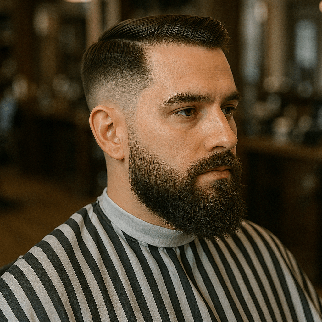Barba larga perfilada