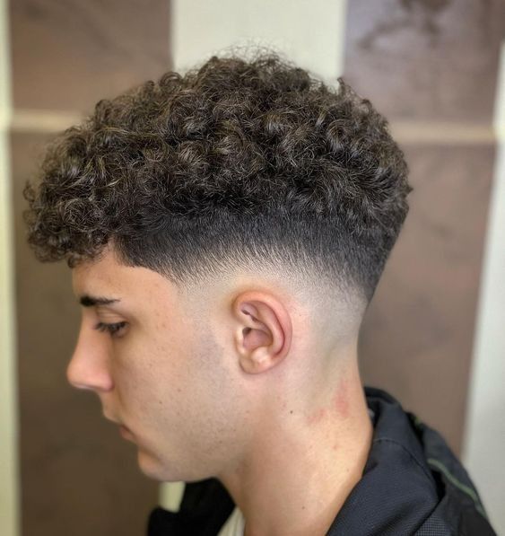 Fade medio texturizado